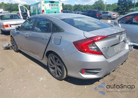 2020 Honda Civic Sport z USA, uszkodzony, nr VIN 2HGFC2F83LH550871